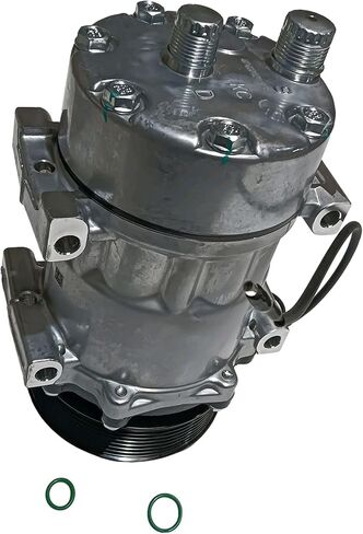 4C4Z19703DA 58702 A/C Air Conditioner AC Compressor W/Clutch Fits for Ford F-650 2004-2013, 2015 for Ford F-750 2004-2013, 2015 6.7L 6.8L in Saudi Arabia
