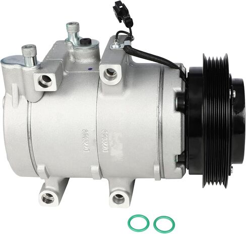ECCPP AC Compressor Fast Cooling HS18 2001-2008 Fit for Hyundai Santa Fe for Kia Optima 2.4L Air Conditioning Compressor 5 Grooves in Saudi Arabia