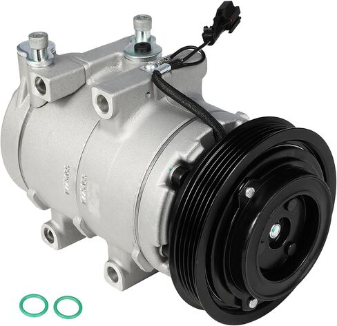 ECCPP AC Compressor Fast Cooling HS18 2001-2008 Fit for Hyundai Santa Fe for Kia Optima 2.4L Air Conditioning Compressor 5 Grooves in Saudi Arabia