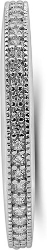 925 Sterling Silver Cubic Zirconia Stackable Band Ring in Kuwait