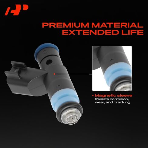 A-Premium Fuel Injectors Set of 4 Compatible with Dodge 2008-2009 Caliber, 2004-2005 Neon & Chrysler 2003-2009 PT Cruiser, 2.4L, Replace# 4891574AA in Saudi Arabia