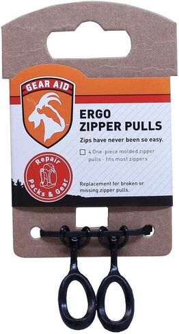 GEAR AID Zipper Pulls for Jackets, Tents, Backpacks and Luggage in Kuwait