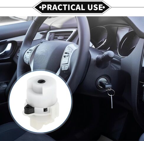 No.931102D000/US580 Ignition Starter Switch Compatible for Hyundai Santa Fe 2001-2006 for Kia Sportage 2005-2010, Durable Plastic White Ignition Key Switch Starter in Saudi Arabia