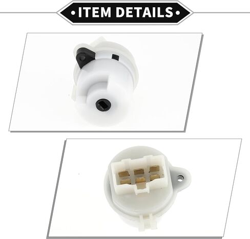 No.931102D000/US580 Ignition Starter Switch Compatible for Hyundai Santa Fe 2001-2006 for Kia Sportage 2005-2010, Durable Plastic White Ignition Key Switch Starter in Saudi Arabia