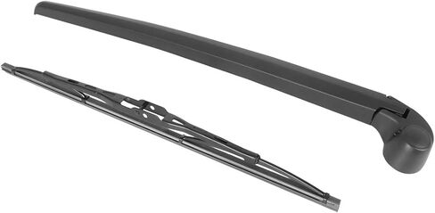 X AUTOHAUX 8E9955425C 8E9955407C Rear Windshield Wiper Blade Arm Set 430mm 17inch for Audi A3 2006-2013 for A4 Avant 2001-2008 in Saudi Arabia