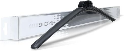 Clix Wipers - 24" Silicone Plus Embedded Rain Repellent Automotive Replacement Wiper Blade (Pack of 1) Premium Long Lasting Silicone Wiping Element, All Weather Flex Frame Beam Windshield Wiper in Kuwait