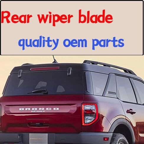 شفرة ممسحة الزجاج الأمامي الخلفي للسيارة Ford Bronco Sport 2021 2022 2023 2024 قاعدة Big Bend Outer Banks Badlands Heritage Edition الإصدار الأول Heritage Limited Edition Free Wheeling in Kuwait