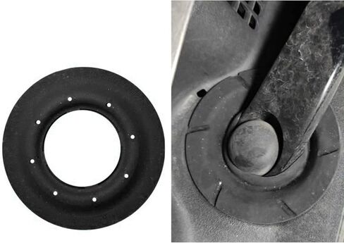 2Pcs Car Windshield Wiper Arm Bottom Hole Protective Cover Silicone Cover Fits Most for Cars in Kuwait