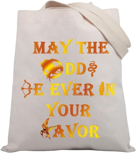 BDPWSS Movie Inspired Gift Tote Bag For Women Friend Book Nerd Canvas Shoulder Bag in Saudi Arabia