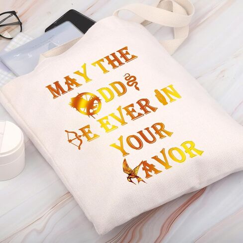 BDPWSS Movie Inspired Gift Tote Bag For Women Friend Book Nerd Canvas Shoulder Bag in Saudi Arabia