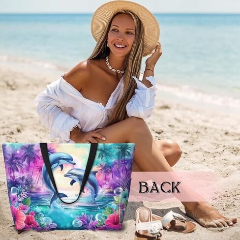 Beach Bags for Women Large Waterproof Beach Tote Bag Zipper Swim Bag Sandproof Pool Bags Large Tote in Saudi Arabia