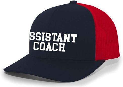 Trenz Shirt Company Coach Hat Mens Assistant Coach Sports Team Color Coach Embroidered Trucker Hat in Kuwait