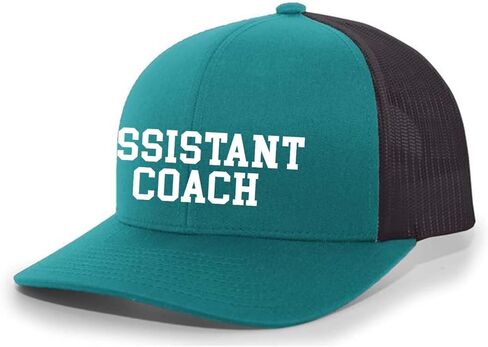 Trenz Shirt Company Coach Hat Mens Assistant Coach Sports Team Color Coach Embroidered Trucker Hat in Kuwait