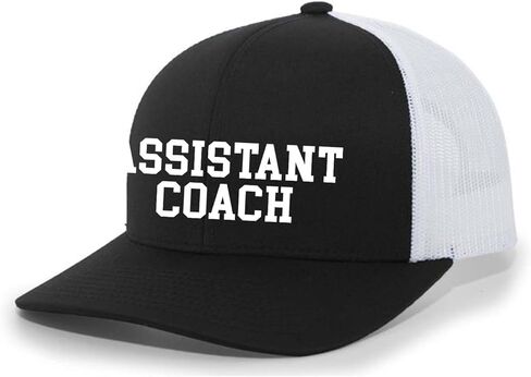 Trenz Shirt Company Coach Hat Mens Assistant Coach Sports Team Color Coach Embroidered Trucker Hat in Kuwait
