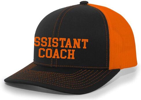 Trenz Shirt Company Coach Hat Mens Assistant Coach Sports Team Color Coach Embroidered Trucker Hat in Kuwait