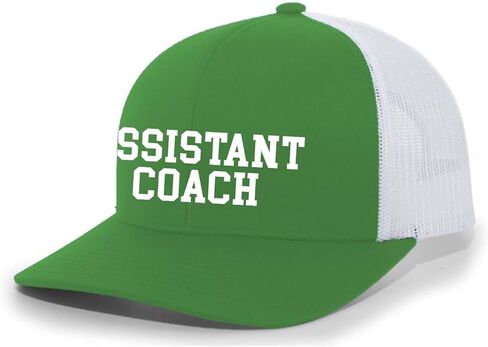 Trenz Shirt Company Coach Hat Mens Assistant Coach Sports Team Color Coach Embroidered Trucker Hat in Kuwait