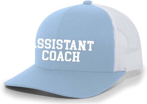 Trenz Shirt Company Coach Hat Mens Assistant Coach Sports Team Color Coach Embroidered Trucker Hat in Kuwait