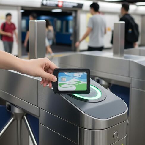 حاملات شارات الهوية من الجلد الطبيعي، قطعتان من حامل شارات جلدية مع نافذة شفافة مزدوجة الجانب، حاملات بطاقات الهوية العمودية، حامل شارة اسم مقاوم للماء للطلاب، الموظفين، المكتب، الموظفين، أسود in Kuwait