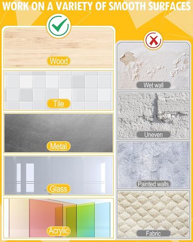 شرائط تعليق الصور من LuBanSir، 80 قطعة من شماعات الصور بدون أظافر للمنزل والمكتب، 5 رطل، أبيض in Kuwait