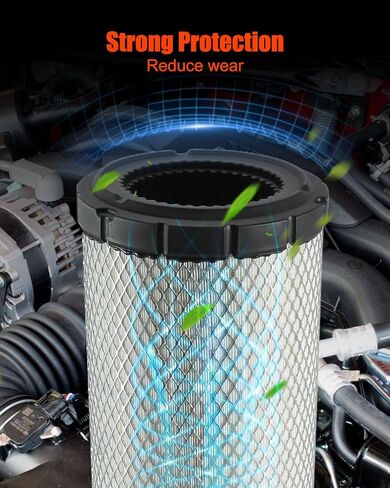 Filter Kit Compatible with Kioti Tractor CK2610 CK4010 CK2610CHSE CK2610H CK2620 CK2620CHSE Replace TC26-1869A P639116 in Kuwait