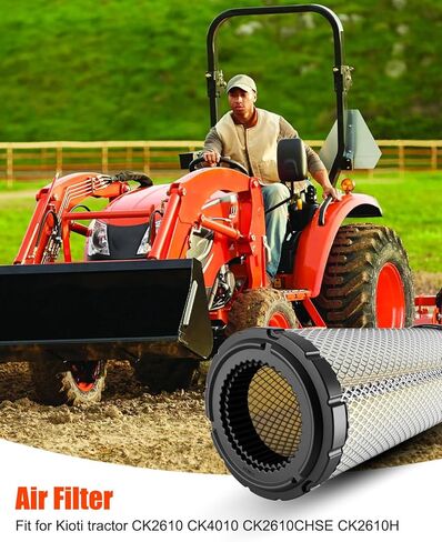 Filter Kit Compatible with Kioti Tractor CK2610 CK4010 CK2610CHSE CK2610H CK2620 CK2620CHSE Replace TC26-1869A P639116 in Kuwait