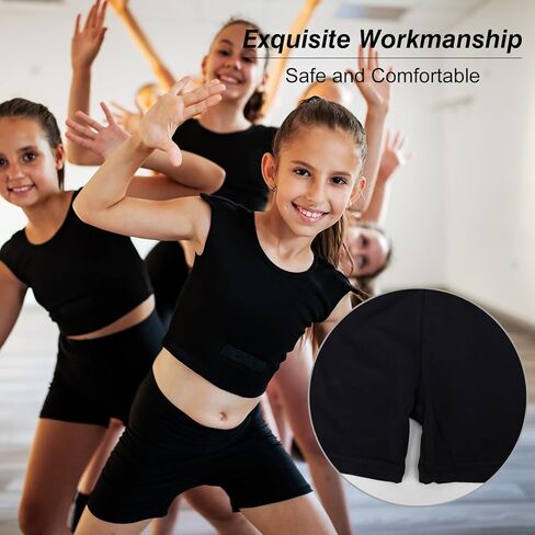 15 Pack Girls Dance Shorts, Bike Shorts for Toddlers, Biker Cartwheel Under Dress Multicolor Girls Clothes in Kuwait