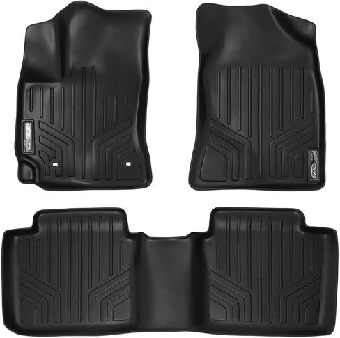 MAXLINER All Weather Custom Cargo Liner Trunk Floor Mat Black Compatible with 2019-2022 Toyota Corolla Hatchback in Saudi Arabia