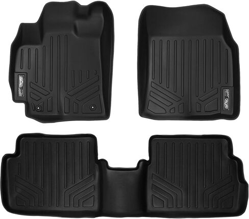 MAXLINER All Weather Custom Cargo Liner Trunk Floor Mat Black Compatible with 2019-2022 Toyota Corolla Hatchback in Saudi Arabia