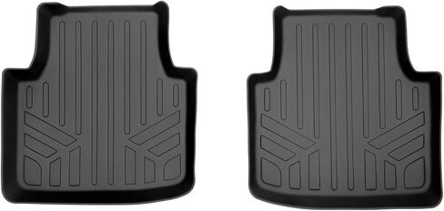 MAXLINER All Weather Cargo Liner Floor Mat Behind 2nd Row Black for 2018-2022 Volkswagen Atlas in Saudi Arabia