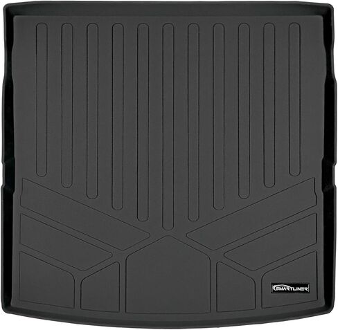 MAXLINER All Weather Cargo Liner Floor Mat Behind 2nd Row Black for 2018-2022 Volkswagen Atlas in Saudi Arabia