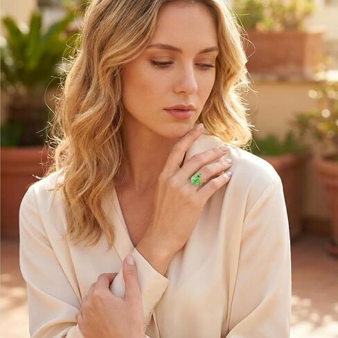 4 قطع من حلقات ضفدع الشجرة للنساء، مجموعة حلقات ضفدع شجرة لطيفة قابلة للتعديل، حلقات إصبع مفتوحة، مجوهرات ضفادع خضراء مرحة، مجوهرات على شكل إصبع، مجوهرات هدية مضحكة للنساء (أخضر، أزرق) in Kuwait