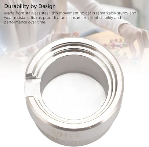 Watch Movement Base, Stainless Steel Watch Movement Holder Base, Protable Watches Modding Repair Tool with Storage Box Replacement for 2824, 2892, 8200, 2813, NH35, NH36 in Kuwait