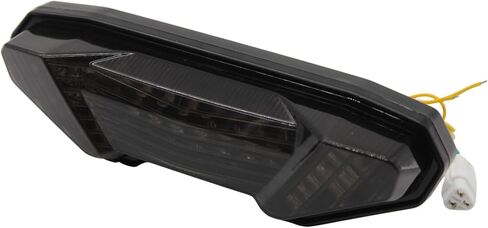 Taillight - Integrated LED Tail Brake Turn Signal Light Compatible with YAMAHA FZ09 FJ09 MT09 Tracer 900/9/GT MT10 FZ10 (Black) in Kuwait