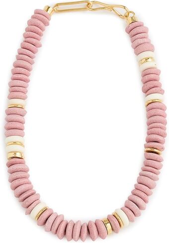 قلادة لاغونا للنساء من ليزي فورتوناتو، وردي فاتح، مقاس واحد in Kuwait