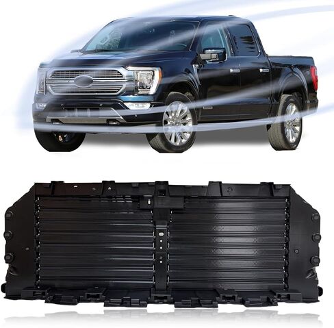 CarPartsDepot مصراع الشبكة الأمامية السفلية النشطة مع محرك متوافق مع 2021-2024 FORD BRONCO يناسب FO1206141 MB3Z8475DA in Saudi Arabia
