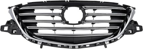 Front Upper Bumper Grille Grill Compatible with 2016-2018 Mazda CX9 CX-9 GS/GS-L/Sport/Touring TK4950710， Replacement for MA1200211 in Kuwait
