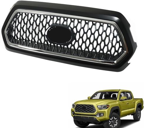 Matte Black Front Grille Upper Grill Assembly Replacement for 2016-2021 Tacoma in Saudi Arabia