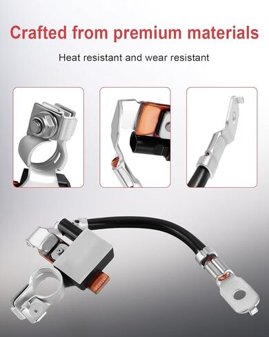 Battery Negative Sensor Cable Fit for Hyundai Elantra 2017 2018 2019 2020, Replace 37180-F2100 37180F2100, Battery Current Sensor Assy in Saudi Arabia