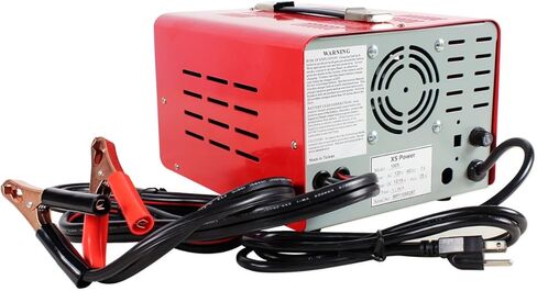 XS Power 12 Volt / 16 Volt Car Battery Intelli Charger with Three Charging Modes and LED Indicator for S375, D925, S1200, D1600, S1600 and XP1000 Powercell Batteries in Kuwait