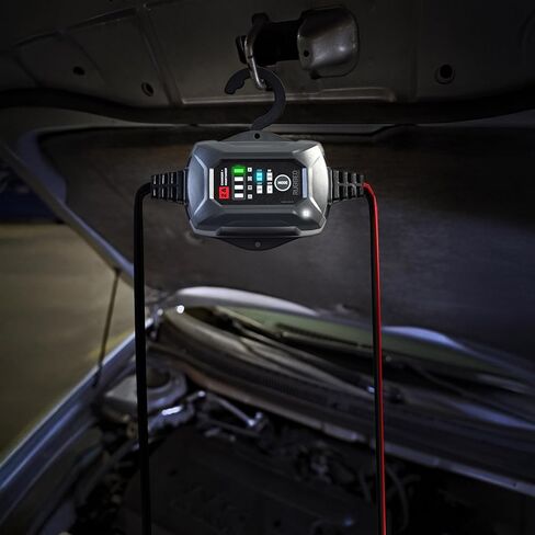 Schumacher Electric Rugged 2A Car Battery Charger and Maintainer, 3-in-1 Solution, for 6V/12V Power Sport, Automotive, and Marine Batteries, SC1678 in Kuwait