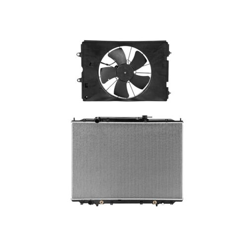 Replacement Parts for Radiator&Cooling Fan Assembly Kit for Honda Ridgeline 2006 2007 2008 V6 3.5L Mod-A58PP-32457 in Saudi Arabia