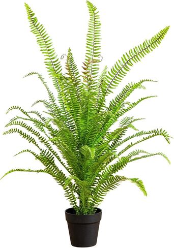 Nearly Natural 3ft UV Resistant Artificial Boston Fern Potted Plant Real Touch Leaves Indoor Outdoor in Saudi Arabia