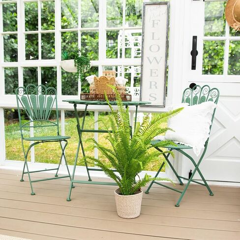 Nearly Natural 3ft UV Resistant Artificial Boston Fern Potted Plant Real Touch Leaves Indoor Outdoor in Saudi Arabia