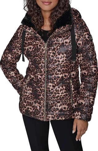 KARL LAGERFELD Women's Zip Front Double Collar Jacket in Saudi Arabia