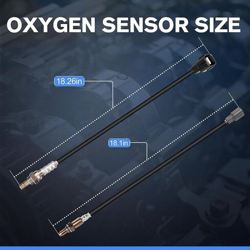 2PCS Oxygen O2 Sensor Upstream Downstream Compatible with Lexus ES300h 2013-2018，for Toyota Camry 2012-2017,RAV4 2012-2017 Camry L4 2.5L 2013-2018,Replace# OE 25054084 25024487 in Saudi Arabia