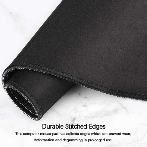 Gaming Mouse Pad Large Desk Mat Extended Keyboard Mouse Pad Mousepad with Non-Slip Base and Stitched Edge Mouse Mat Desk Pad Mouse Pads for Desk Home Office Gaming Mushroom in Saudi Arabia