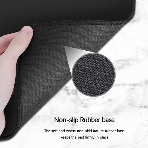 Gaming Mouse Pad Large Desk Mat Extended Keyboard Mouse Pad Mousepad with Non-Slip Base and Stitched Edge Mouse Mat Desk Pad Mouse Pads for Desk Home Office Gaming Mushroom in Saudi Arabia