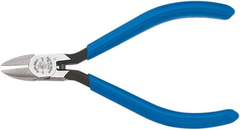 Klein Tools D257-4 Pliers, Diagonal Cutting Midget Electronics Pliers with Beveled Edges, Tapered Nose and Short Jaws, 4-Inch in Saudi Arabia