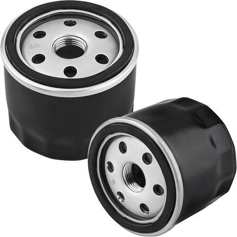 2 Pcs Leak proof 12-050-01-S Oil Filter Replacement for Kohler Engines Lawn Mowers Tractor,Cub Cadet,Craftsman,Troy Bilt,Gravely,Toro,Replaces Numbers KH-12-050-01, 12 050 01-S1,1205001S,12-050-08 in Kuwait