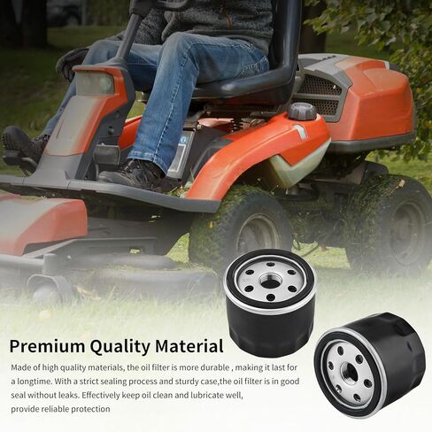 2 Pcs Leak proof 12-050-01-S Oil Filter Replacement for Kohler Engines Lawn Mowers Tractor,Cub Cadet,Craftsman,Troy Bilt,Gravely,Toro,Replaces Numbers KH-12-050-01, 12 050 01-S1,1205001S,12-050-08 in Kuwait
